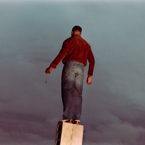 Elliott Skinner’s How Far We’ve Come EP artwork: a figure standing on a plinth beneath an open sky.